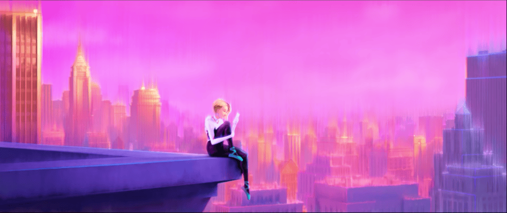 Color in Spider-man: Into the Spiderverse