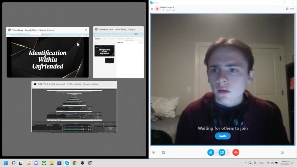 Digital Identification Within Unfriended